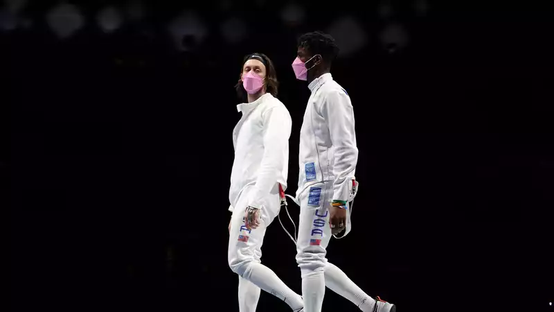 U.S. Fencing Team Wears Pink Masks to Protest Teammate Accused of Sexual Assault