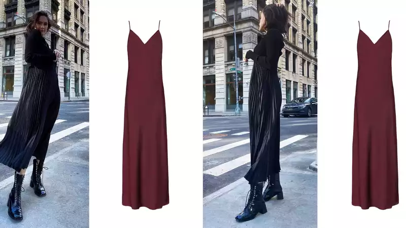 An Ode to All Saints' 2-in-1 Slip Dress