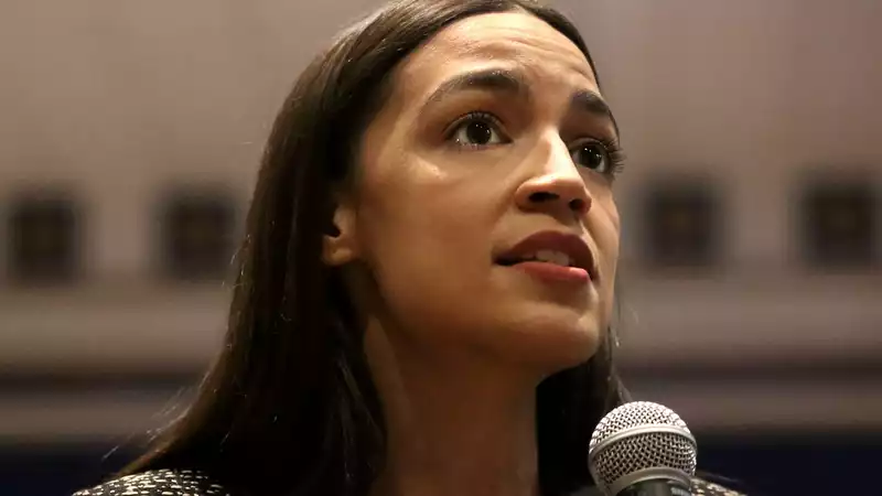 Alexandria Ocasio-Cortez asked about funding for police, her answer goes viral