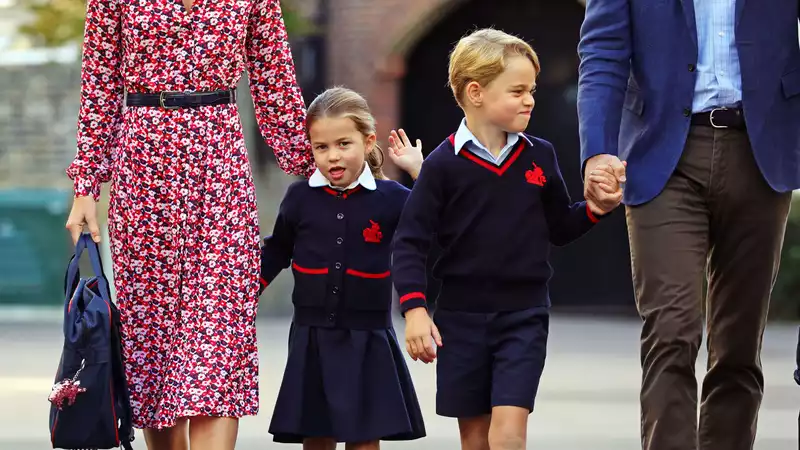 Prince George "furious" at Princess Charlotte's homeschool project, and why it's adorable.