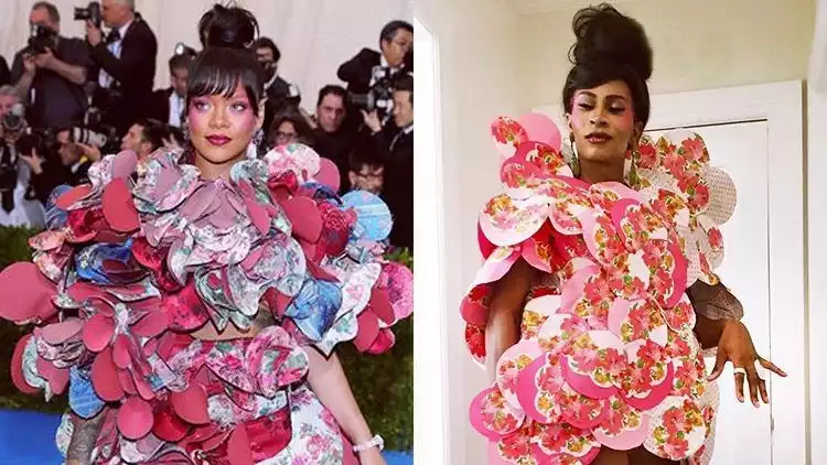 The Met Gala Challenge's DIY costumes are truly fascinating!