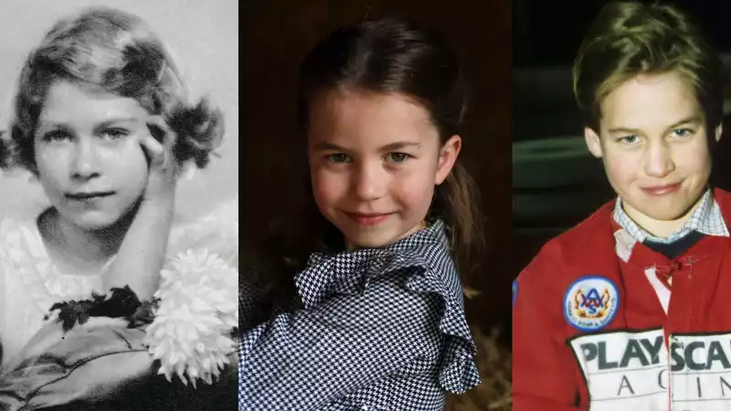 Princess Charlotte looks like both the Queen and Prince William in her birthday portrait.