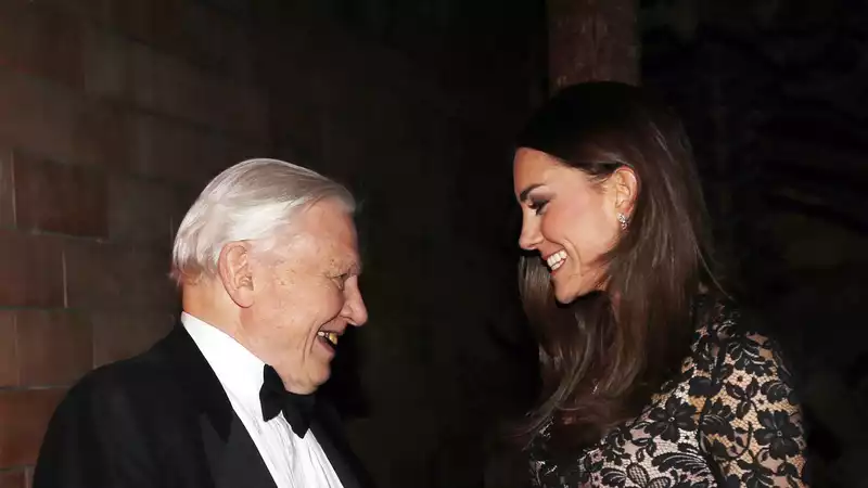 Kate Middleton, What's your favorite celebrity you've ever met? David Attenborough.