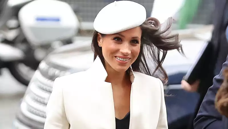 Meghan Markle wears all-white ensemble to visit the National Theatre in London