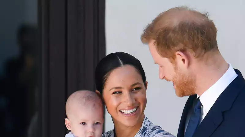 Prince Harry says Archie saw snow for the first time