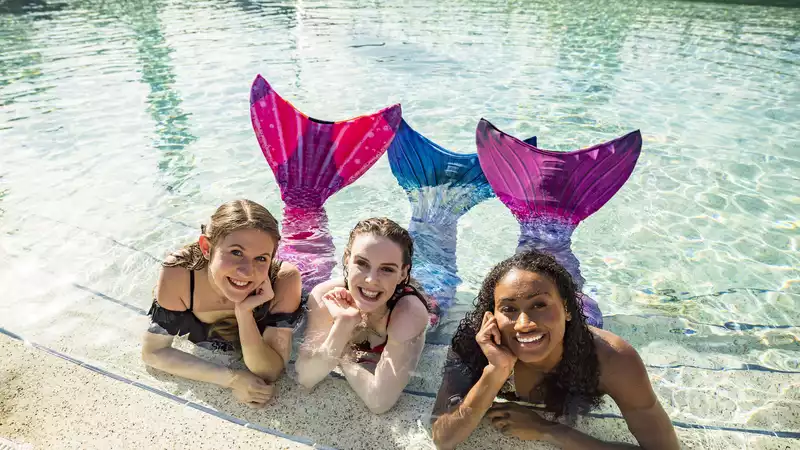 Attended Mermaid School at Disney World