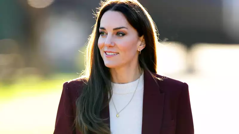 Princess Kate reveals that her workout routine includes trampolining with her children.