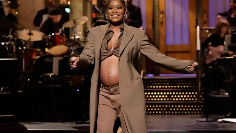 Keke Palmer takes 10 pregnancy tests to confirm her pregnancy.