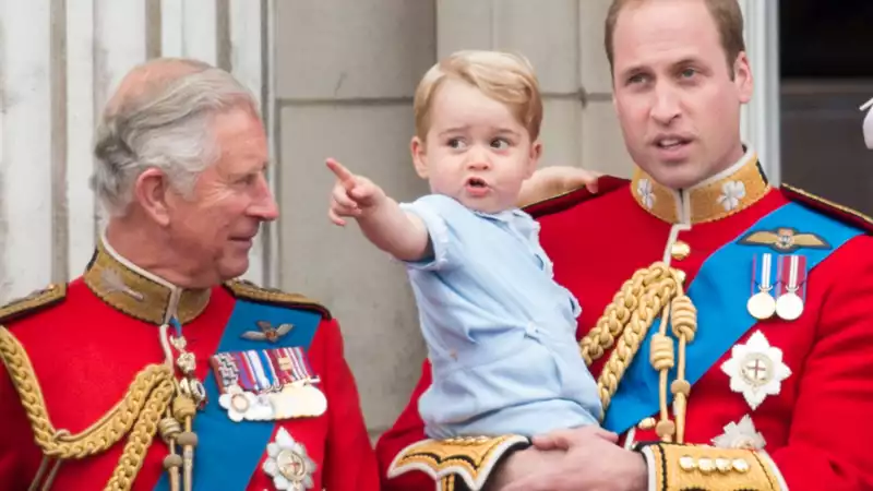 Prince Charles held Prince George 'like a dud': body language expert