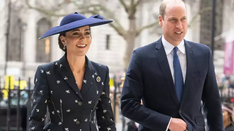 Princess Catherine had a deeper background for this week's bold Erdem look