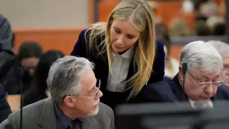 Gwyneth Paltrow whispers "I wish you well" to plaintiff after winning $1 in ski accident trial