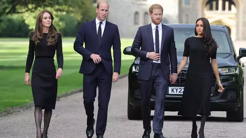 Princess Catherine's walk around Windsor Castle with the Sussexes was "one of the hardest things I've ever done," new book claims