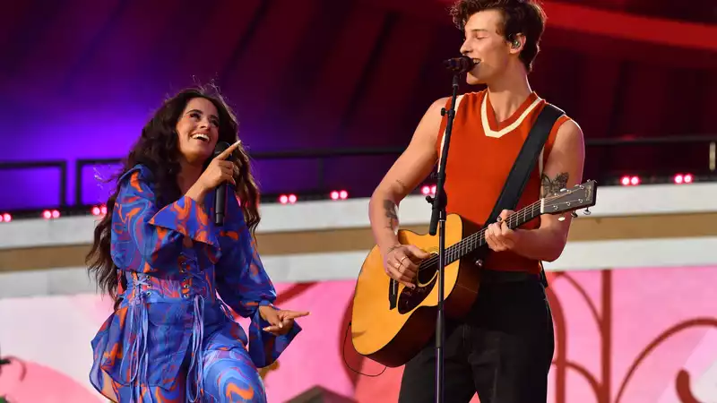 Camila Cabello and Shawn Mendes spotted kissing at Coachella - are they back together?