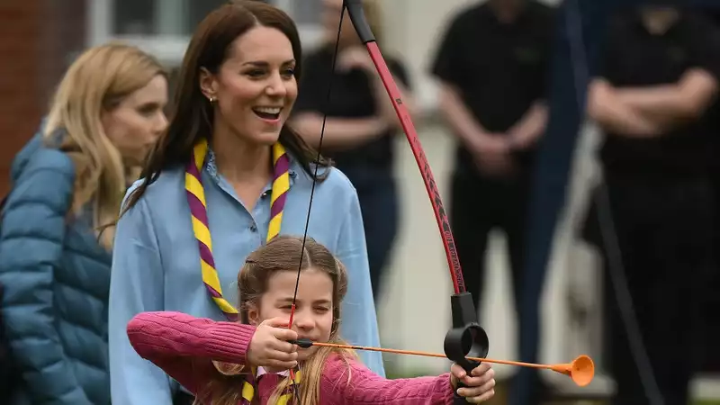 Princess Charlotte has the same characteristics as her mother, Princess Kate.