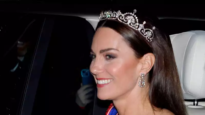 Princess Kate's tiara moment at the royal wedding, a historic milestone