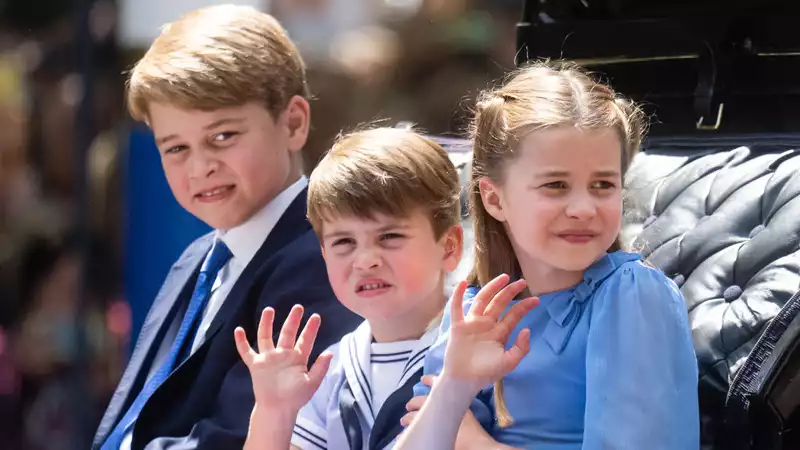 Princess Charlotte is the queen who keeps her brother Prince Louis in check.