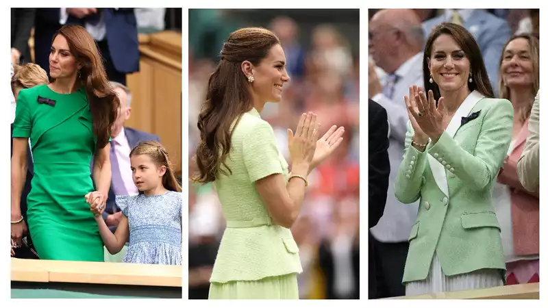 Why Princess Kate Wore All Green at Wimbledon This Year