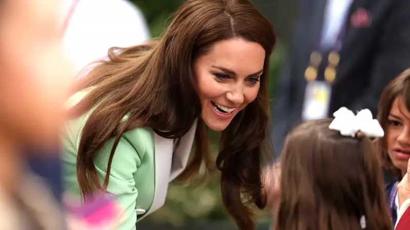 Princess Kate's interaction with a 3-year-old boy at Wimbledon melts my heart.