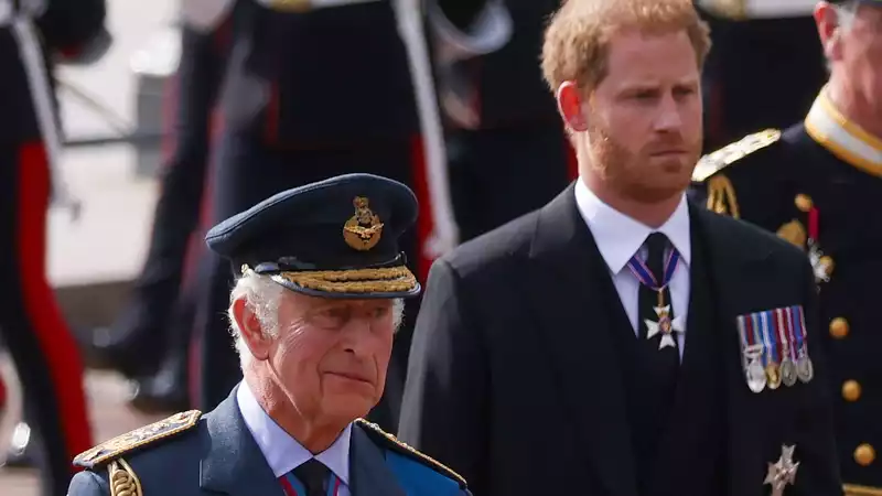 Prince Charles reportedly wary of talking to Prince Harry.