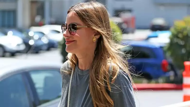 Sofia Vergara smiles for the first time since her breakup with Joe Manganiello