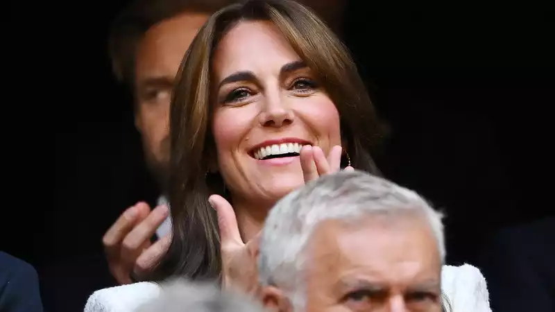 Princess Kate coordinates ZARA and Chanel to watch the Rugby World Cup in Marseille