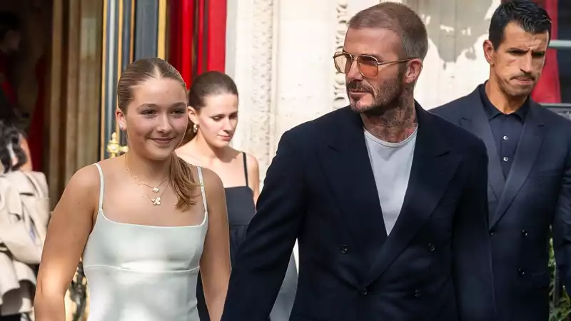 David Beckham Proves There's Nothing Better Than a Father's Love for His Daughter in Video Shot During Paris Fashion Week