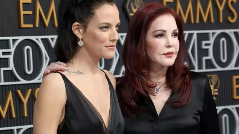 Riley Keough and Priscilla Presley Date at Emmys After Family Feud