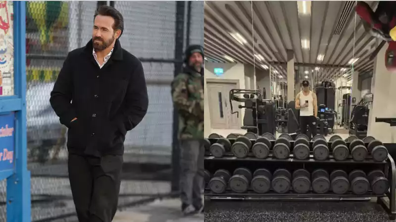 Ryan Reynolds hits the gym at 3 a.m. for his "Deadpool 3" workout.