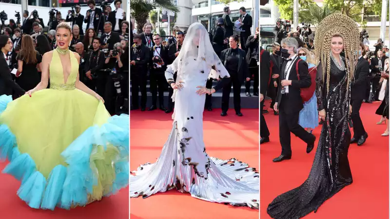 The most bizarre Cannes dress ever